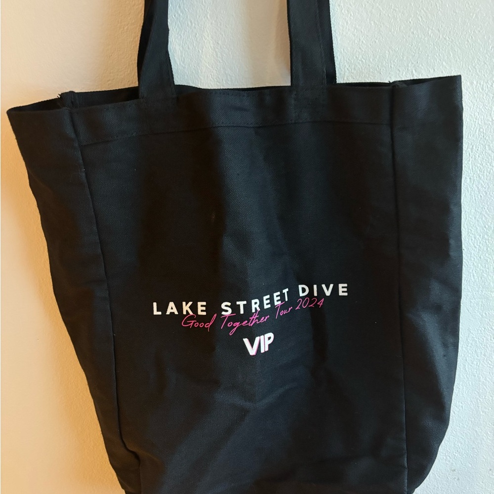Lake Street Dive Good Together concert black tote bag